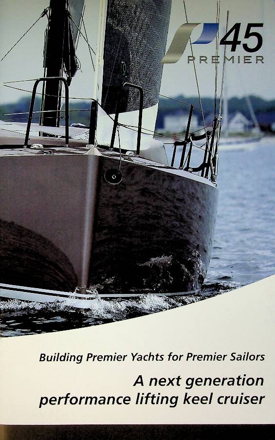 Original Brochure Premier Sail Yacht Price List Webshop Nautiek