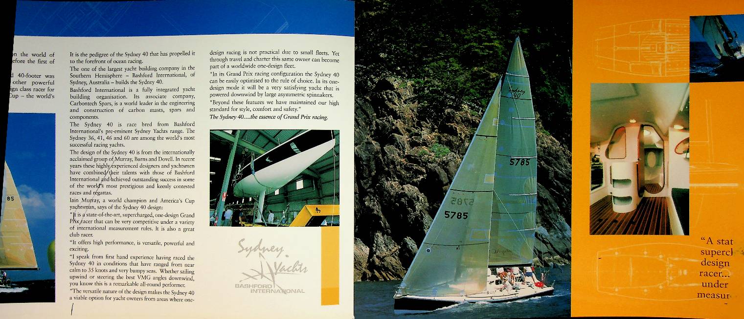 Original Brochure Sydney Webshop Nautiek Nl Nautiek Nl