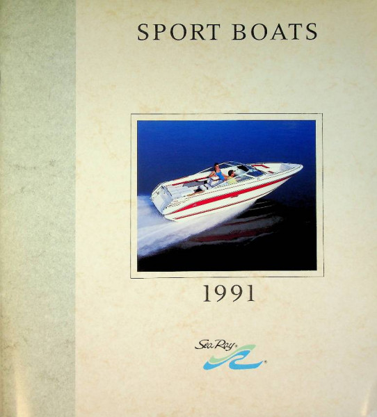 Original brochure Sea Ray Sport Boats 1991