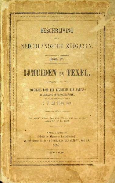 Beschrijving der Nederlandsche Zeegaten, IJmuiden en Texel