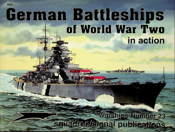 German Battleships of World War Two in action