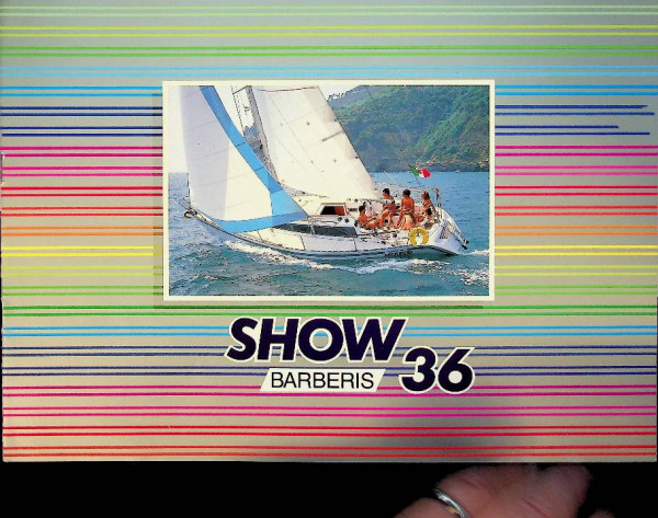 Original Brochure Barberis Show 36 (10.80m)