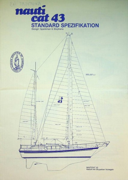 Original Specifications Nauticat 43