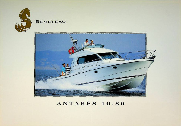 Original Brochure Beneteau Antares 10.80