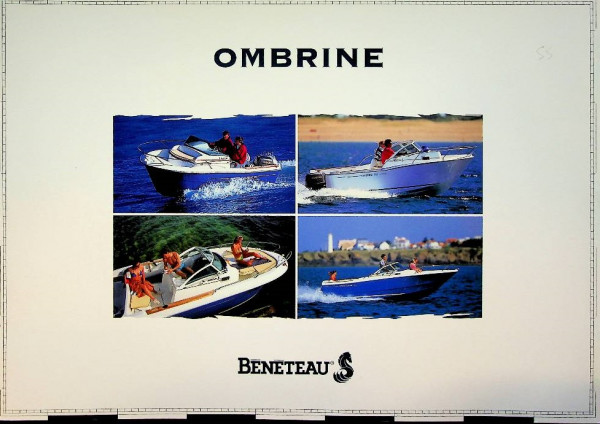 Original Brochure Beneteau Ombrine