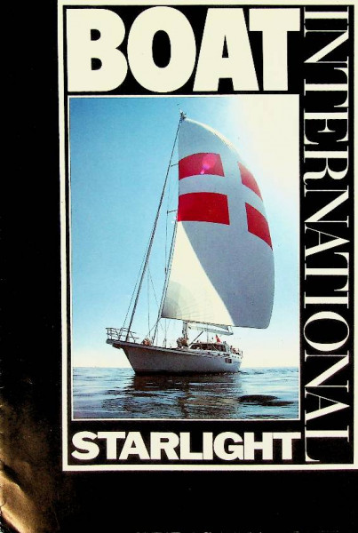 Special publication Boat International Sail Yacht Starlight (29m)