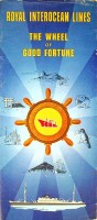 RIL - Brochure Royal Interocean Lines, The Wheel of Good Fortune