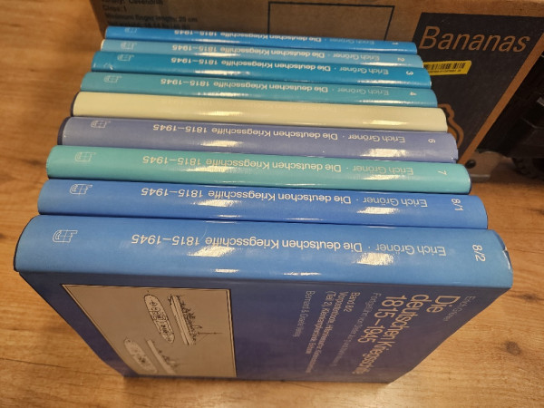 Die Deutschen Kriegsschiffe 1815-1945 (9 volumes)