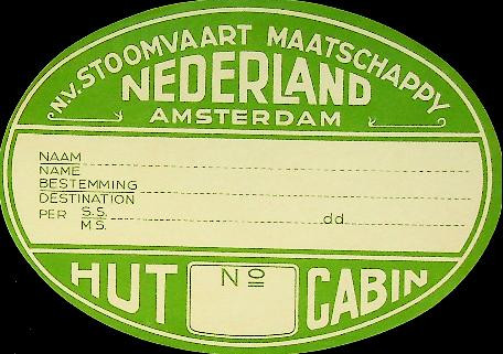 Bagagelabel Hut/Cabin SMN