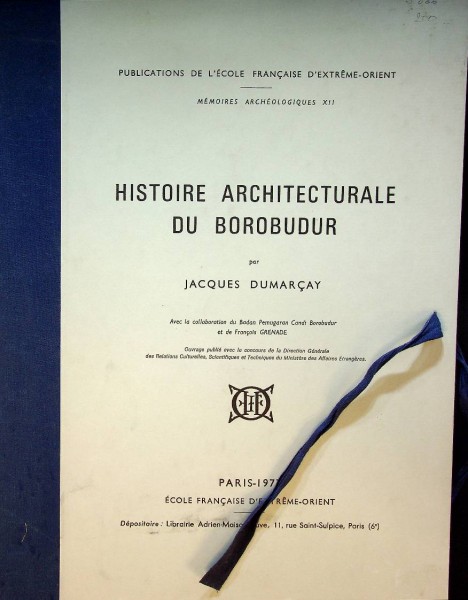 Histoire Architecturale Du Borobudur