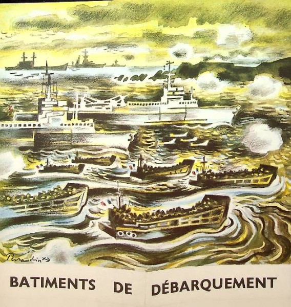 Brochure Franch Navy Batiments de Debarquement