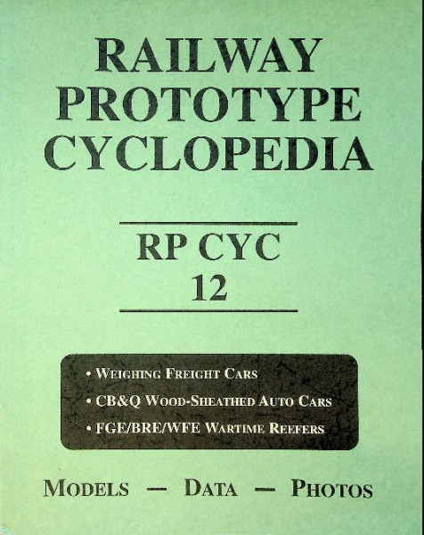 Railway Prototype Cyclopedia RP CYC 12