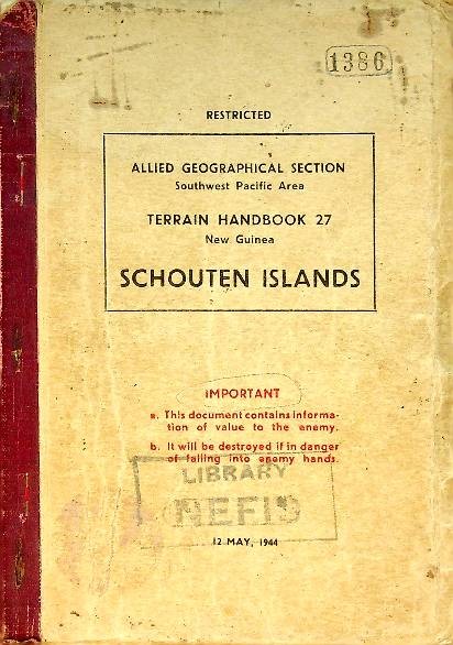 Terrain Handbook 27 New Guinea Schouten Islands
