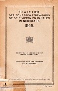 Statistieken der scheepvaartbewegingen op de rivieren en kanalen in Nederland 1925