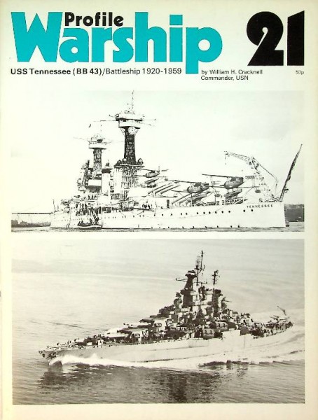 Profile Warship 21 USS Tennessee (BB 43) | Webshop Nautiek.nl