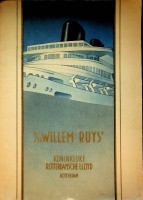 Koninklijke Rotterdamsche Lloyd - Map Willem Ruys