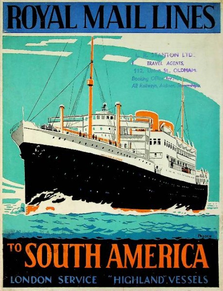 Brochure Royal Mail Lines to South America