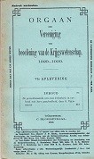 Veldmeijer, S - De gevechtswaarde van onze infanterie in verband met hare geoefendheid. Orgaan der Vereeniging ter beoefening van de Krijgswetenschap 1929-1930, 6e aflevering