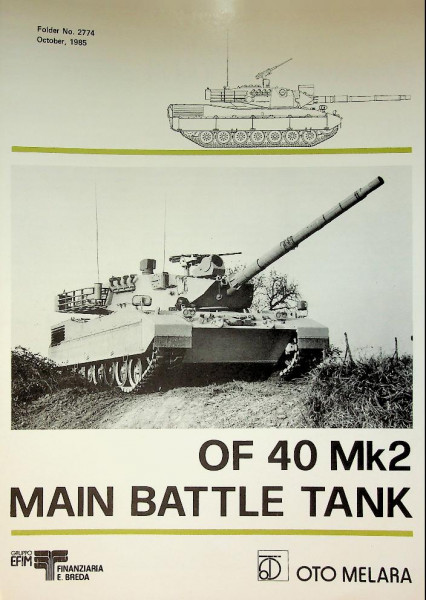 Brochure Oto Melara OF 40 Mk2 Main Battle Tank