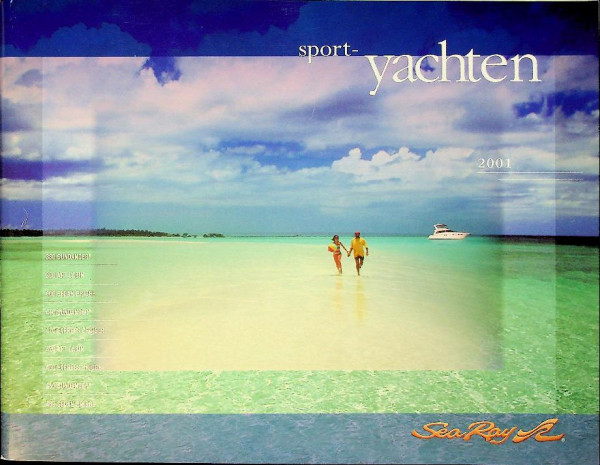 Brochure Sea Ray Sport Yachten 2001