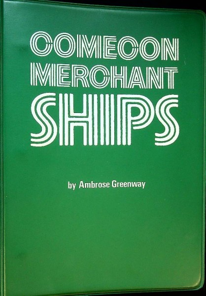 Comecon Merchant Ships 1st edition