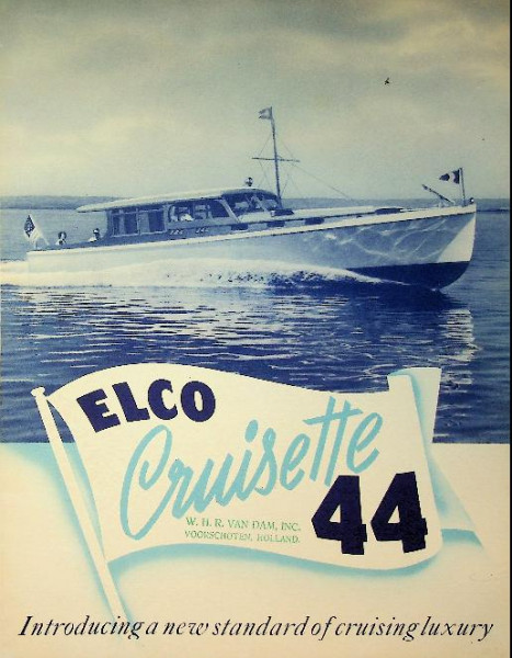 Original brochure Elco Cruisette 44