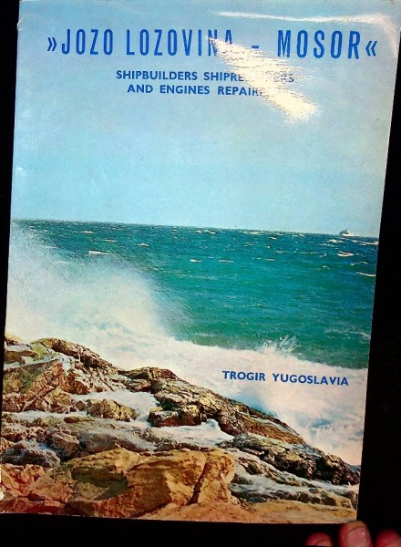 Brochure Jozo lozovina, Mosor Yugoslavia