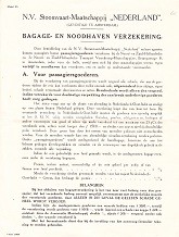 N.V. Stoomvaart-Maatschappij Nederland Bagage- en Noodhaven Verzekering