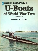 Stern, Robert C. - Warships Illustrated No 13. U-Boats of World War Two, Volume 1
