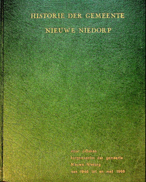 Historie der gemeente Nieuwe Niedorp