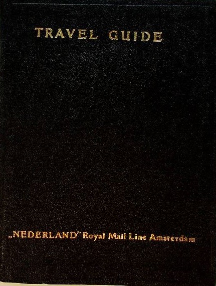 Travel Guide Nederland Royal Mail Line Amsterdam