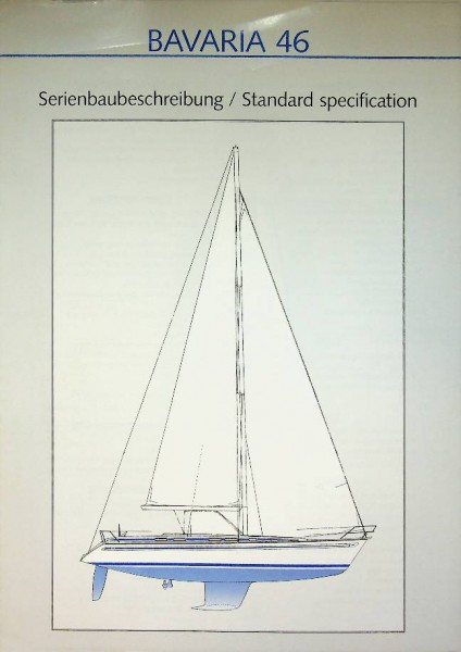 Original brochure specifications Bavaria 46