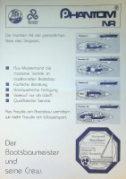 Phantom - Original brochure Phantom Sailing Yacht