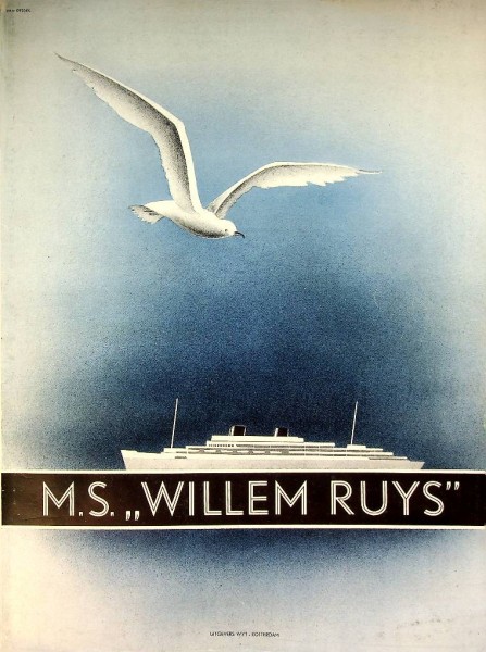 M.S. Willem Ruys (uitgave schip en werf)