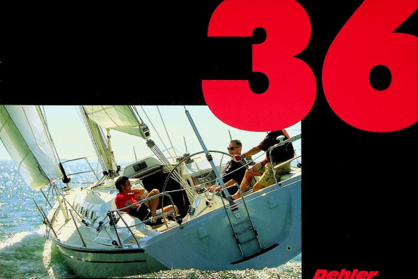 Original brochure Dehler 36 Sailing Yacht