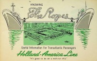 HAL - Knowing the Ropes Holland America Line. Useful information for Transatlantic Passengers