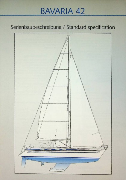 Original brochure Bavaria 42 Specifications