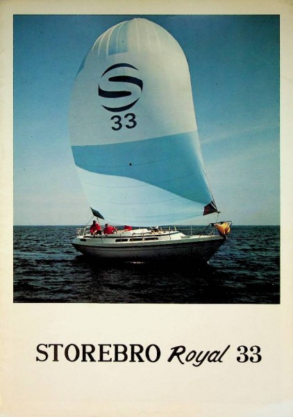 Original Brochure Storebro Royal 33