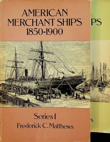 American merchant ships 1850-1900 (2 Volumes)