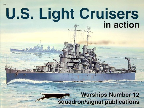 U.S. Light Cruisers in Action