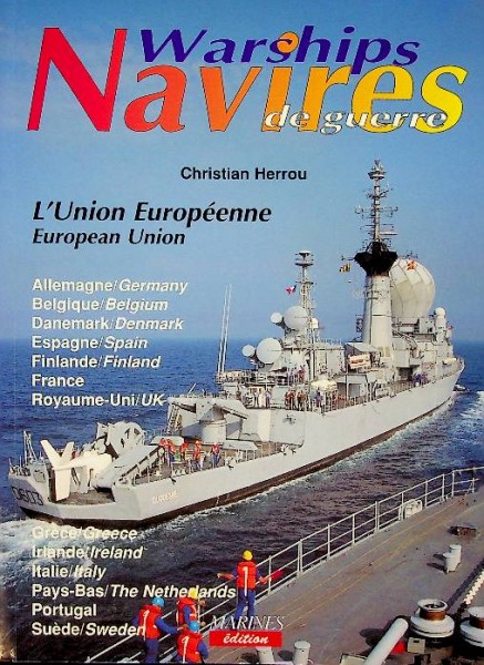 Warships Navires de guerre L'Union Europeenne | webshop nautiek.nl