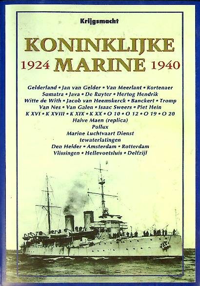 DVD Koninklijke Marine 1924-1940
