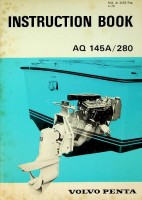 Volvo - Instruction Book Volvo Penta Aq 145A / 280 inboard engine
