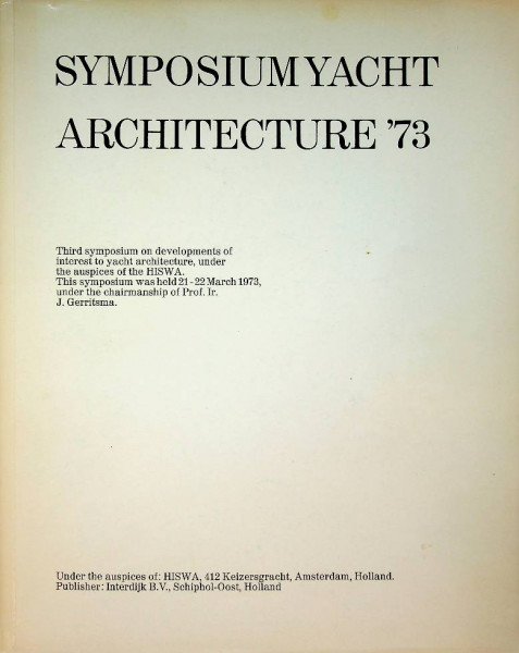 Symposium Yacht Architecture 73