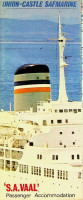 Union Castle Safmarine - Brochure S.A. Vaal Union-Castle Safmarine