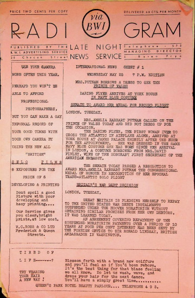 Radi Gram Late Night News Service