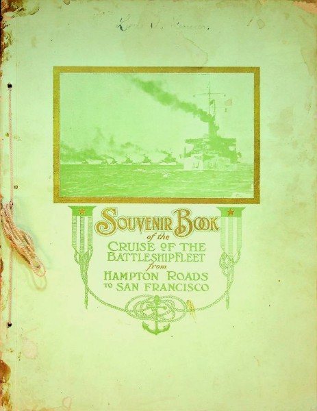Souvenir Book of the Cruise of the Battleship Fleet | Webshop Nautiek.nl