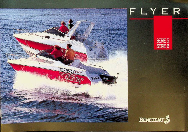 Original Brochure Beneteau Flyer series 5 and 6