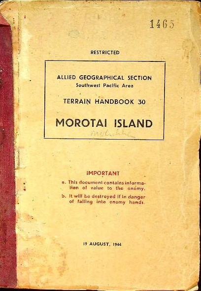 Terrain Handbook 30 Morotai Island