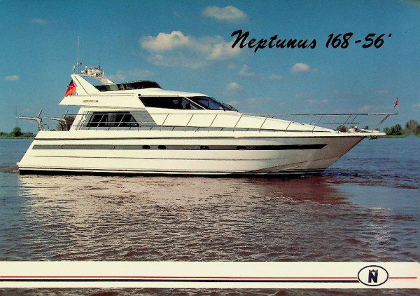 Original brochure Neptunus 168-56 Motoryacht